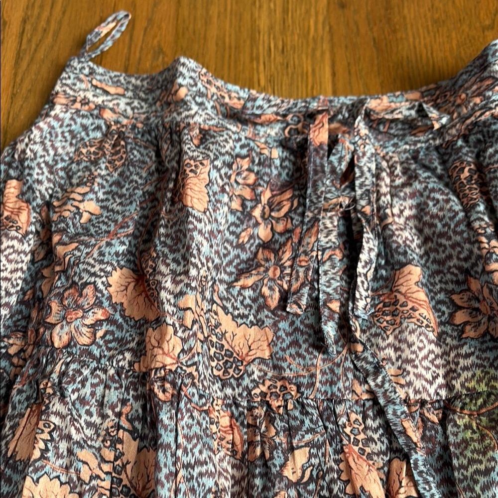 Ulla Johnson Raquel Skirt Aegean Size 6 - Picture 2 of 9